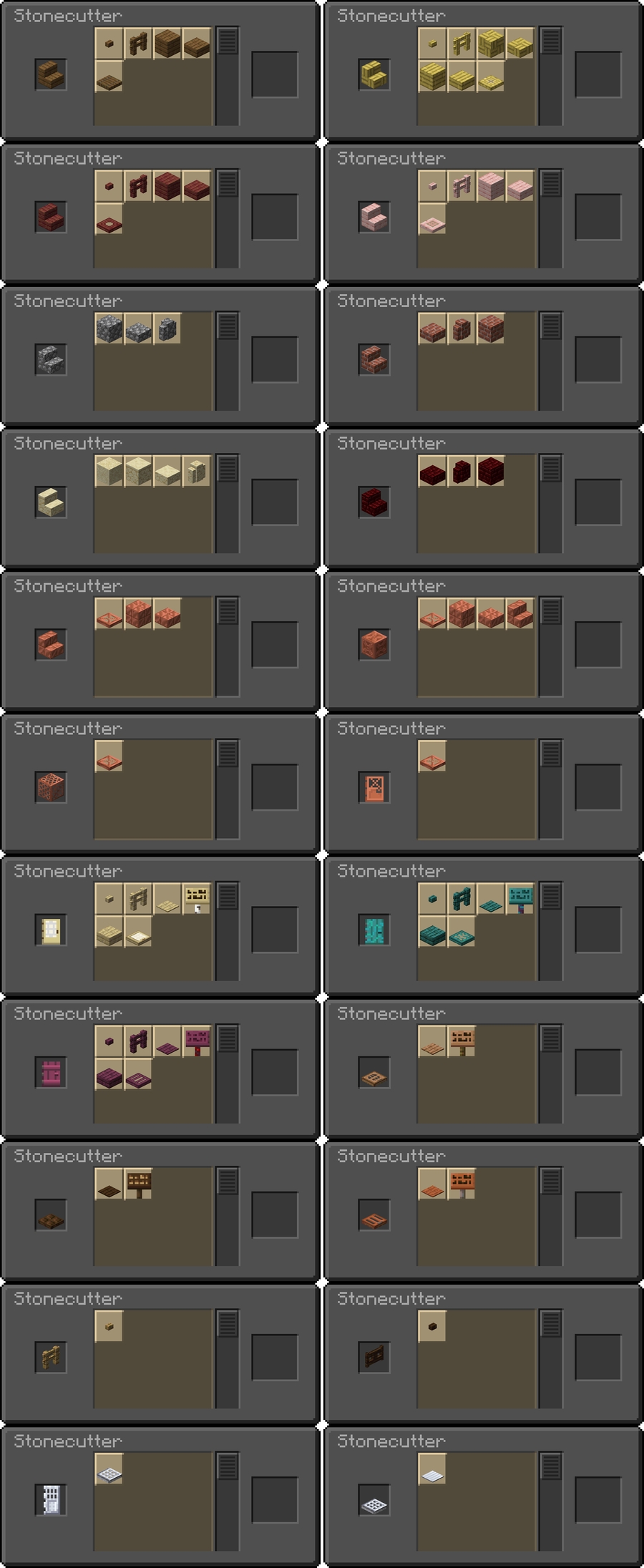 Рецепты переработки камня