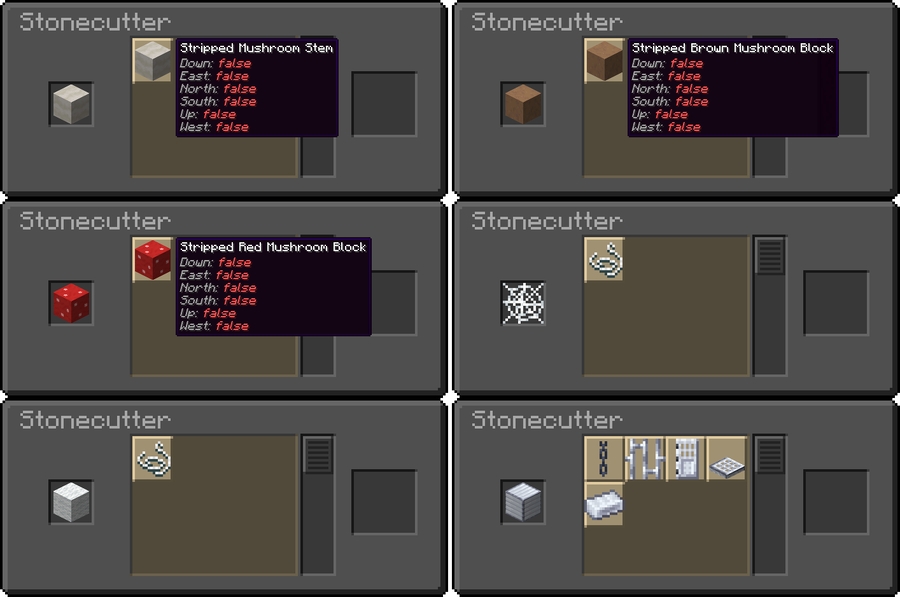 Различные рецепты MasterCutter